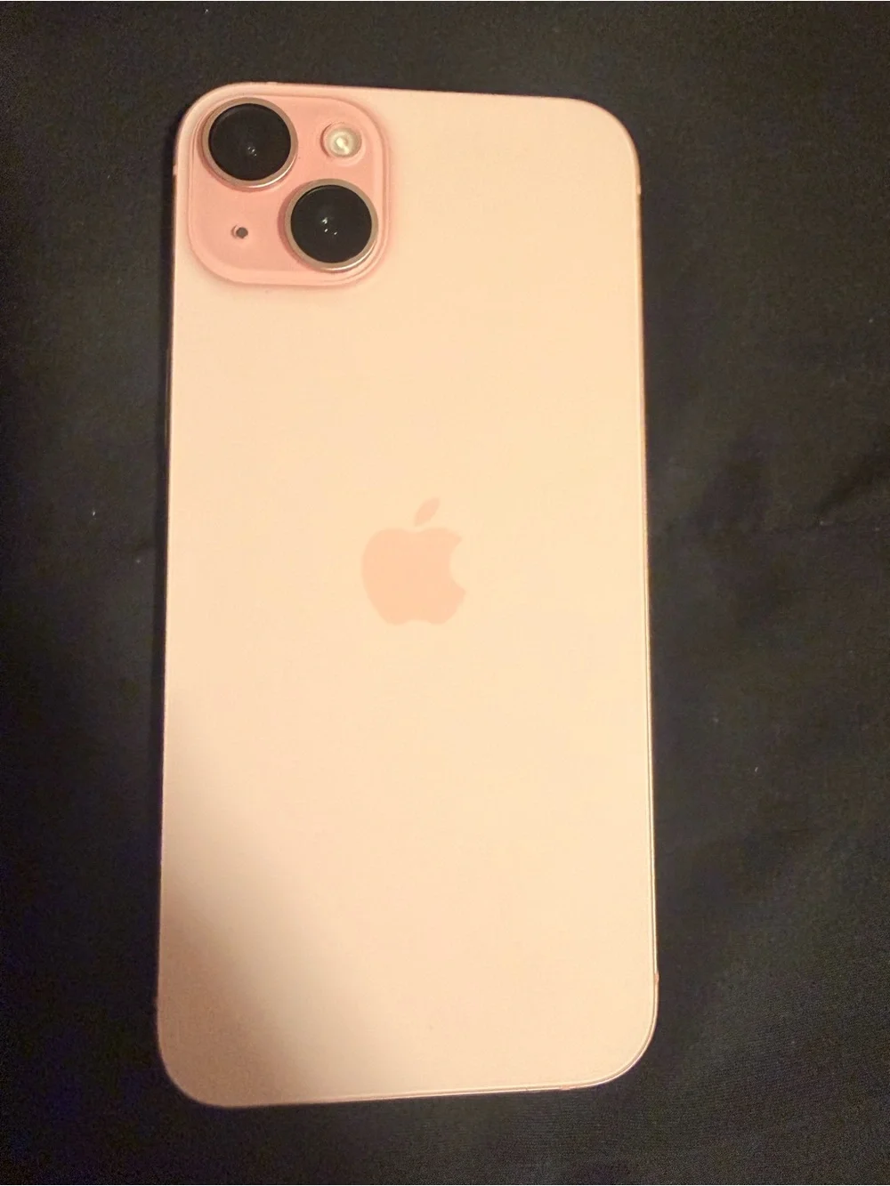 Apple iPhone Pink Back with Dual Cameras